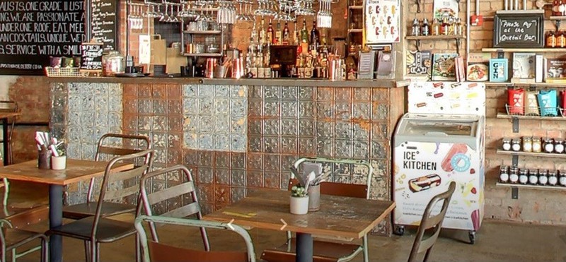 Cafe 2 vintage tiles