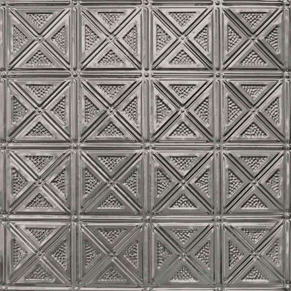 A Decorative Metal Tin Tile for a ceiling or wall.